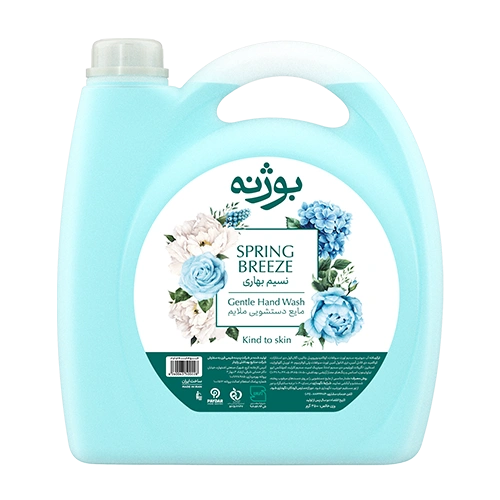 مایع دستشویی صدفی ریفیل 3500 گرمی نسیم بهاری (آبی)