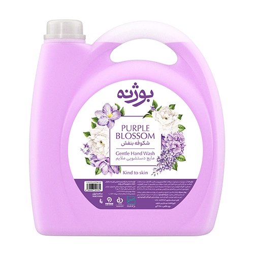 مایع دستشویی صدفی ریفیل 3500 گرمی شکوفه بنفش